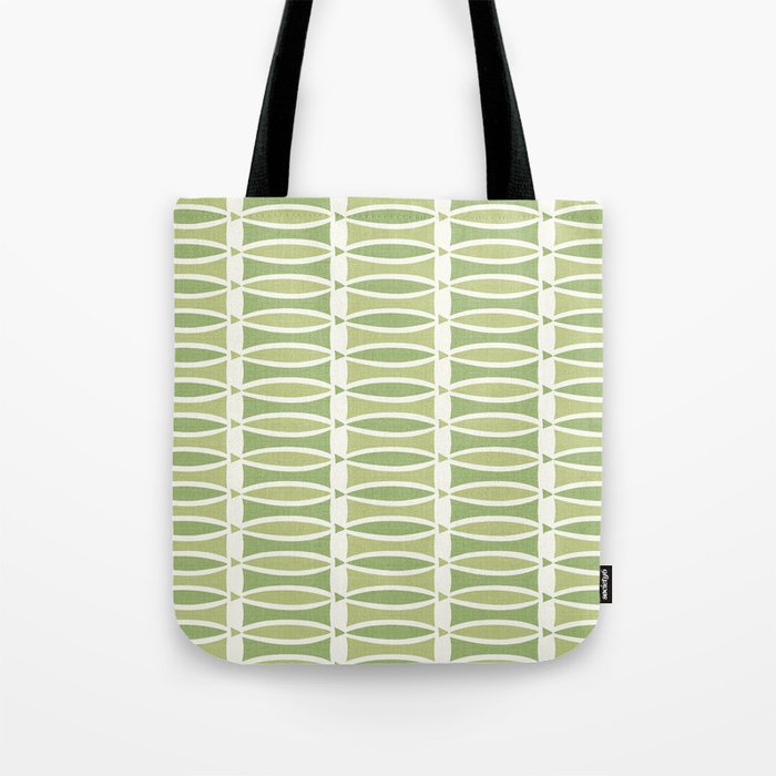 Abstract Herring - green Tote Bag