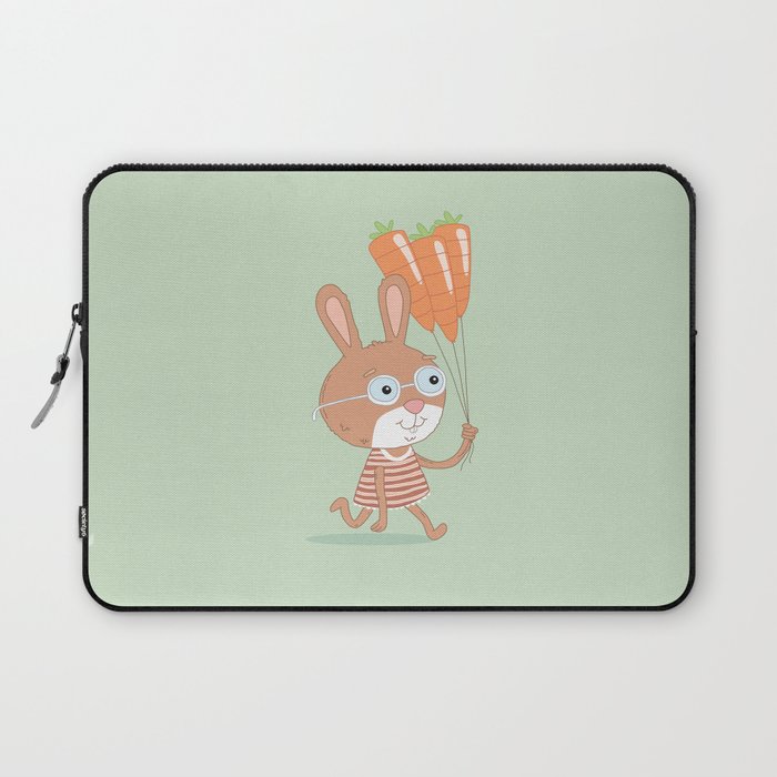 Happy Bunny Laptop Sleeve