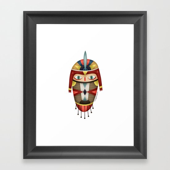 Panzi Reloaded Framed Art Print