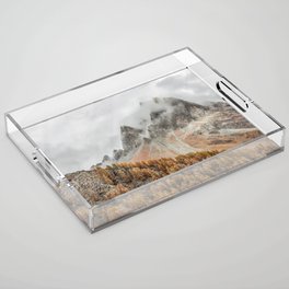 Swiss Alps Acrylic Tray