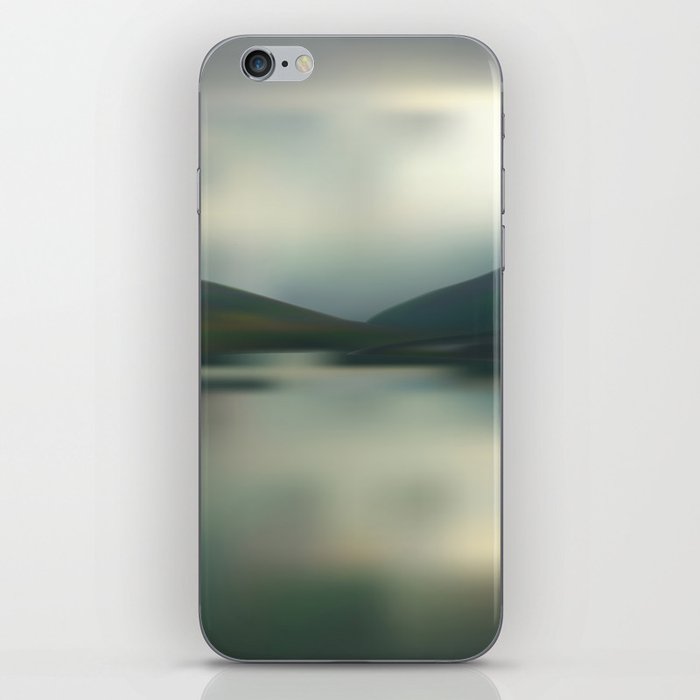 Lake in the mountains iPhone Skin