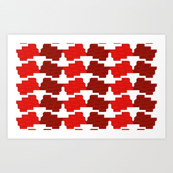 Aztec Art Print
