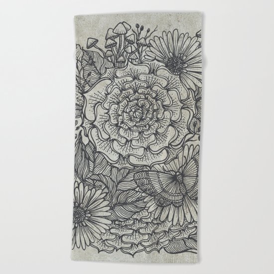 Plantae Beach Towel