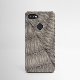 Decorative light brown fern Android Case