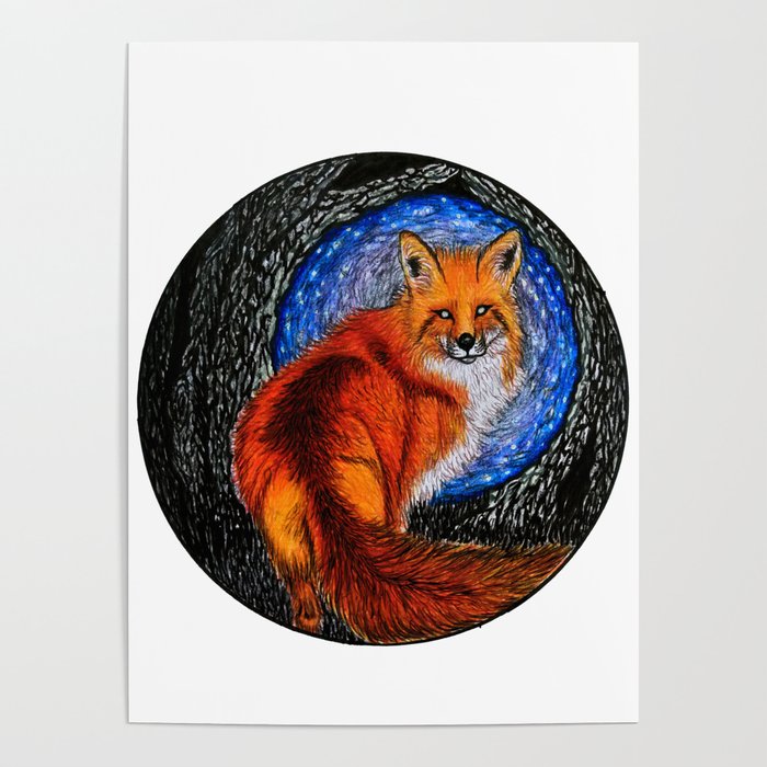 Magic Fox Poster