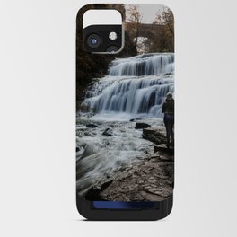 Ithaca, NY Waterfall iPhone Card Case