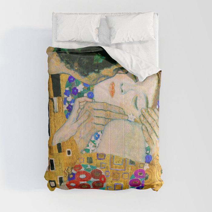 The Kiss by Gustav Klimt Comforter