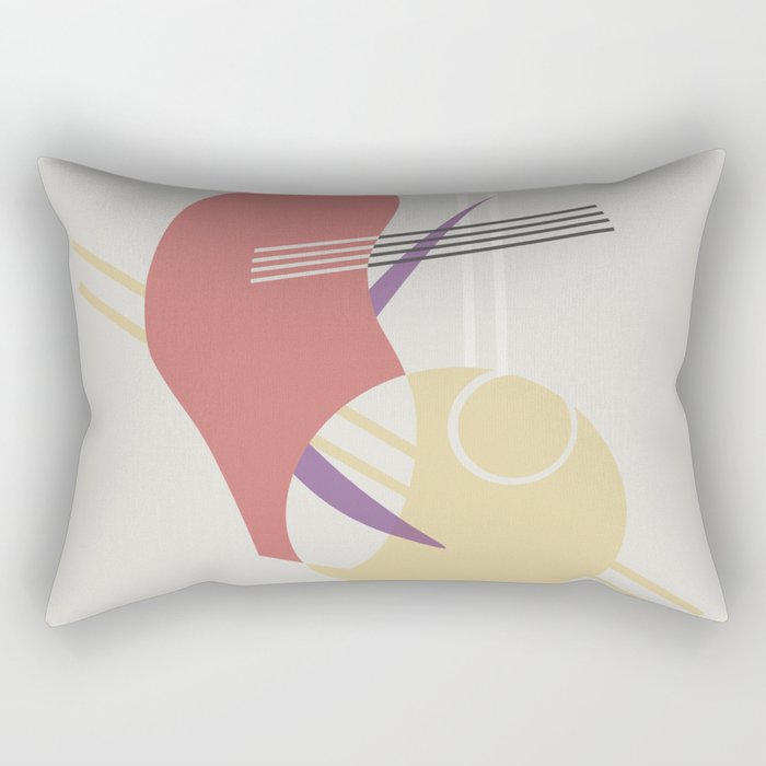 Abstract shapes 02 Rectangular Pillow