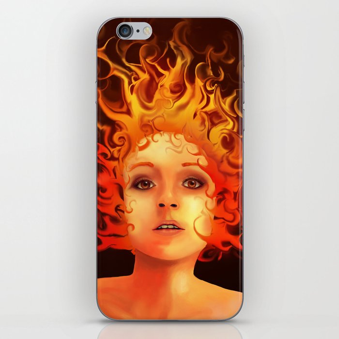 Flame Princess iPhone Skin