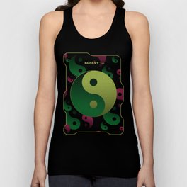 BLKLYT/60 - YIN & YANG Unisex Tank Top