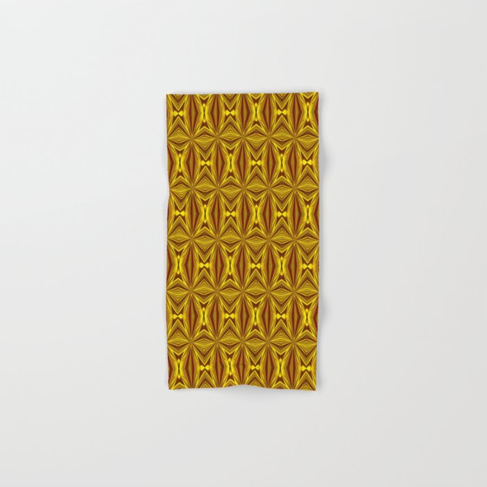 Red and hot sale gold towels