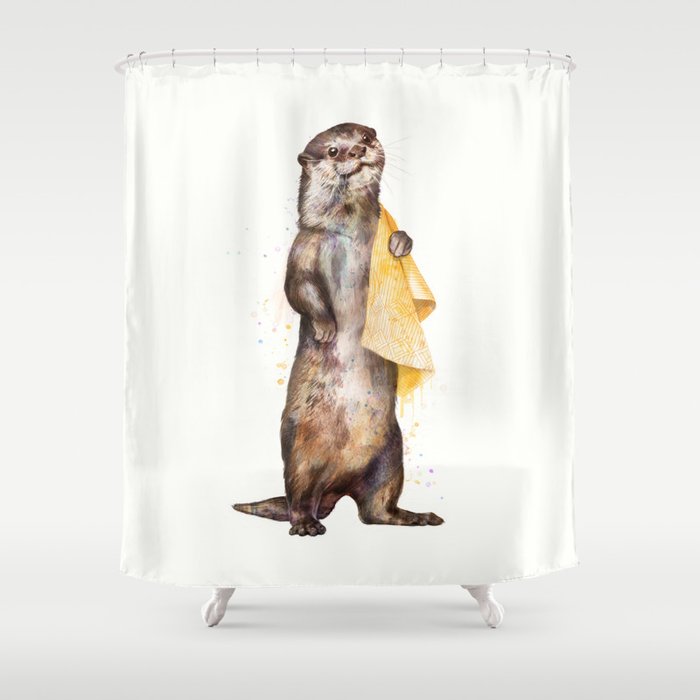 otter Shower Curtain