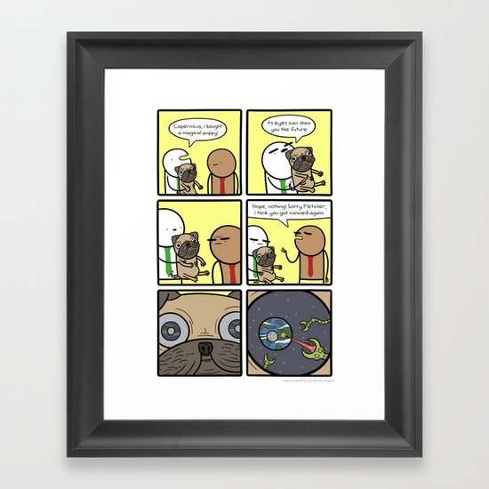 Antics #273 - predognition Framed Art Print