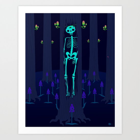 Silvis Noctu Art Print