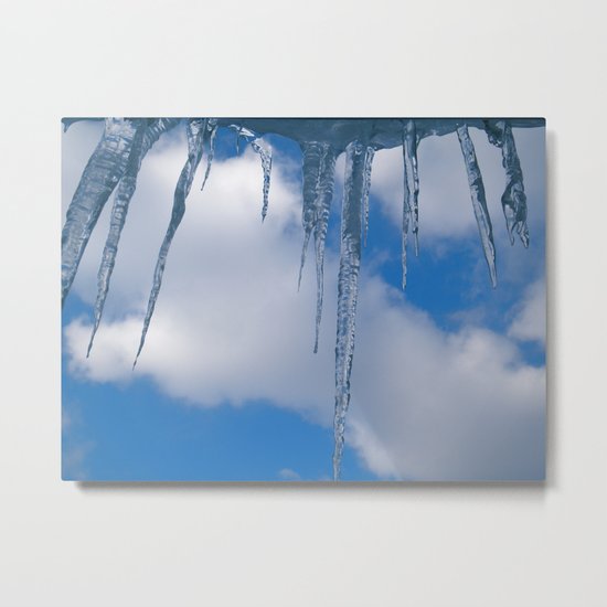 Frozen (for devices) Metal Print