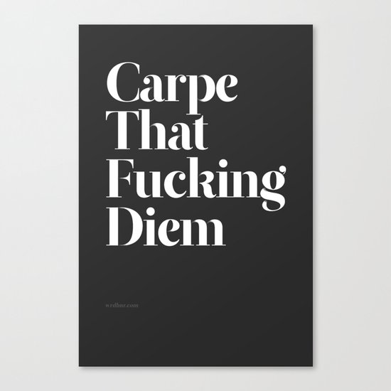 Carpe Canvas Print