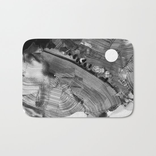 Night Abstract Bath Mat