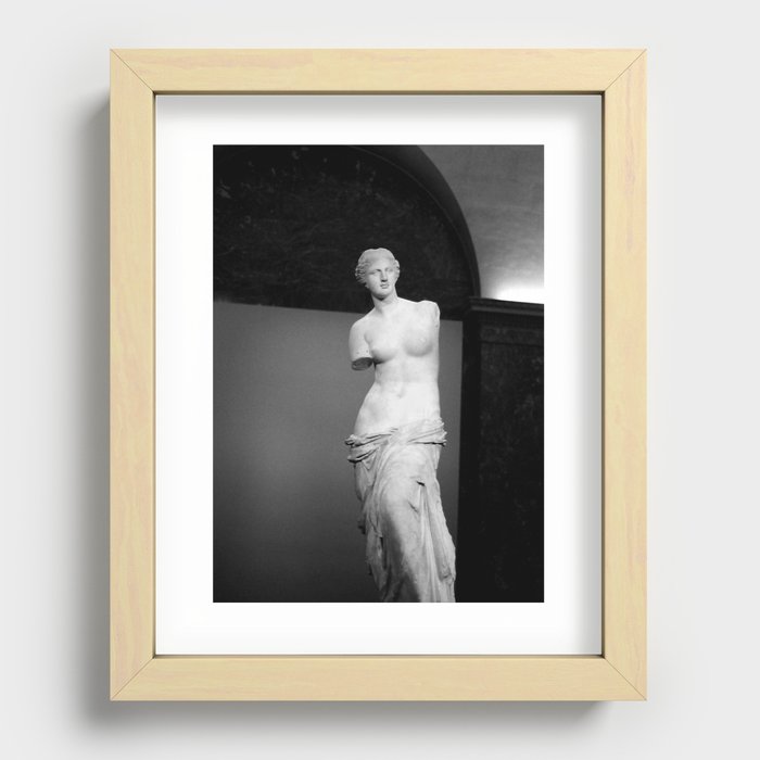 Venus De Milo Recessed Framed Print