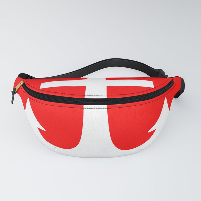 Anchor (White & Red) Fanny Pack