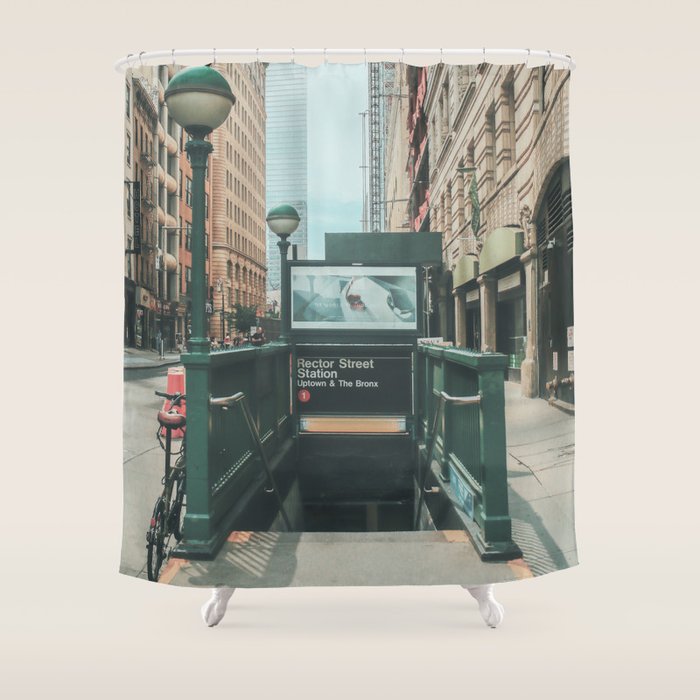 New York City Subway 2 Shower Curtain By Scissorhaus Society6