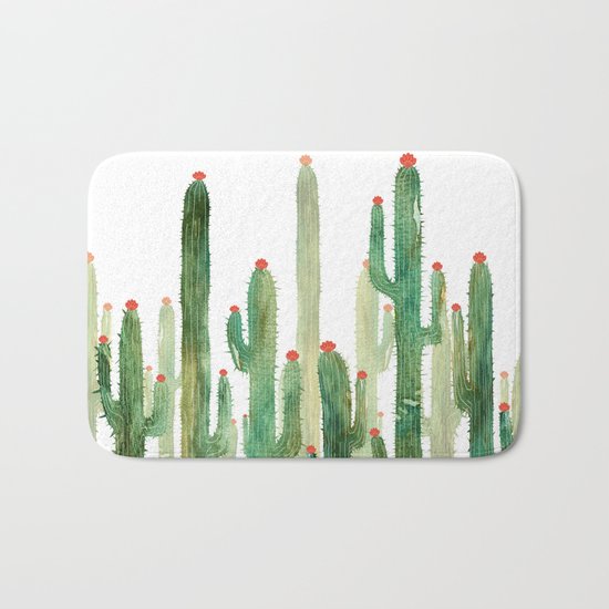 Cactus Four Bath Mat