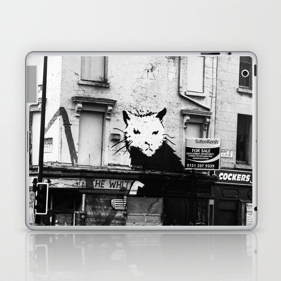 Banksy's rat Laptop & iPad Skin