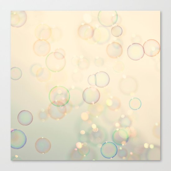 Bubbles Canvas Print