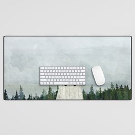 Forget me not meadow Desk Mat