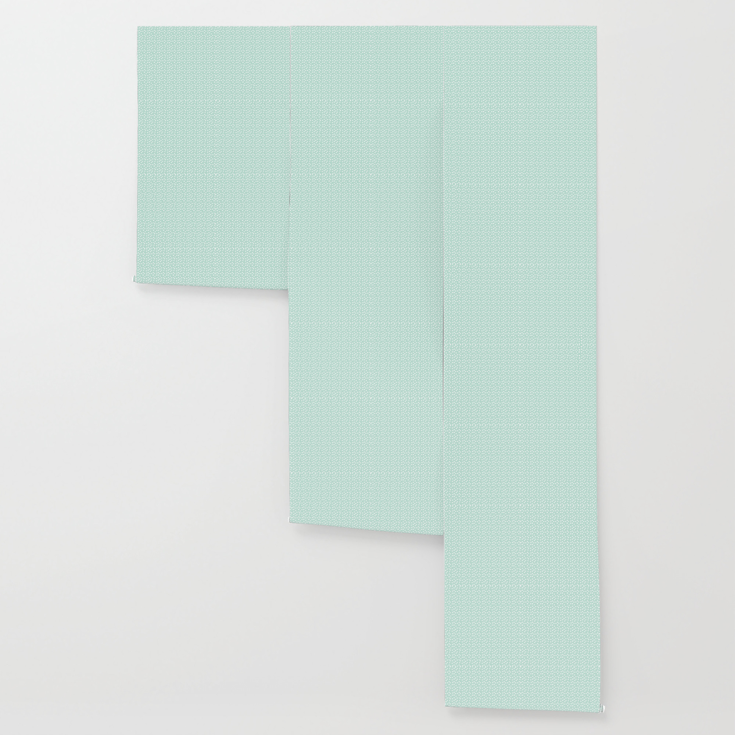 Mint Passion Thalertupfen White Pōlka Round Dots Pattern Pastels