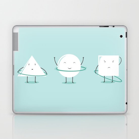 Hula-Hoop Champion (V2) Laptop & iPad Skin