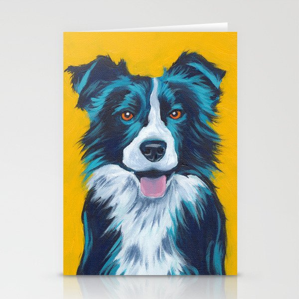 Border Collie Stationery Cards