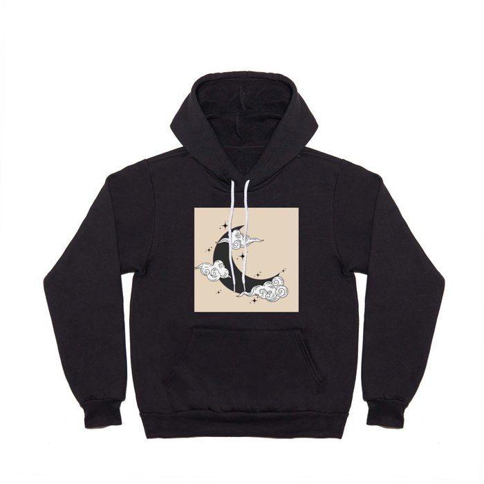 Moon and Clouds Hoody