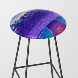 Intersection of Perceived Reality Bar Stool