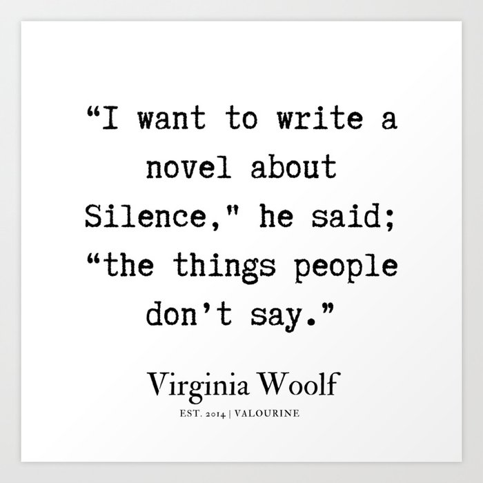2 | Virginia Woolf Quotes| 190629 Art Print by quotesandsayings | Society6