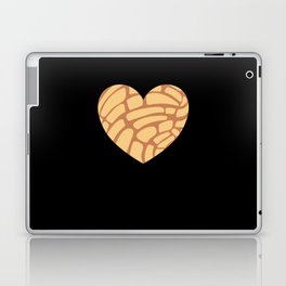 Concha Mexican Sweet Bun Heart Laptop Skin