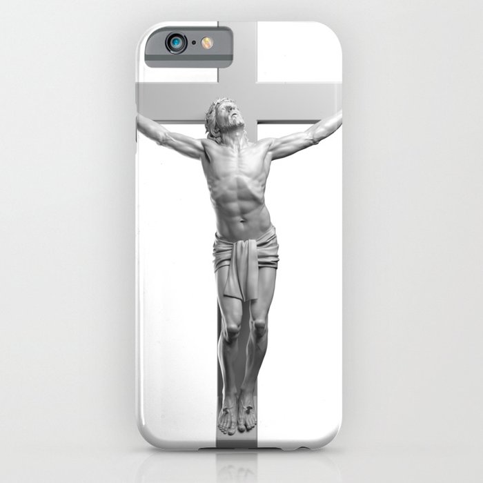 Jesus On The Cross iPhone Case