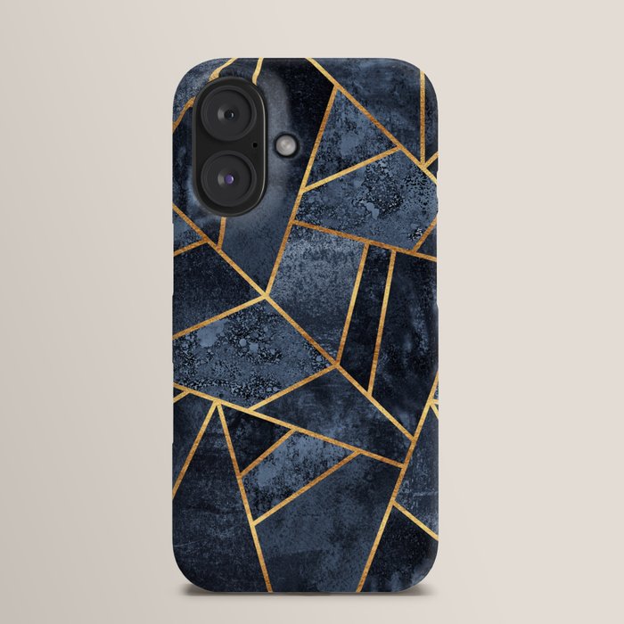 Soft Blue Stone iPhone Case by Elisabeth Fredriksson Society6