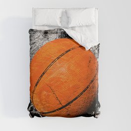 The basketball Duvet Cover