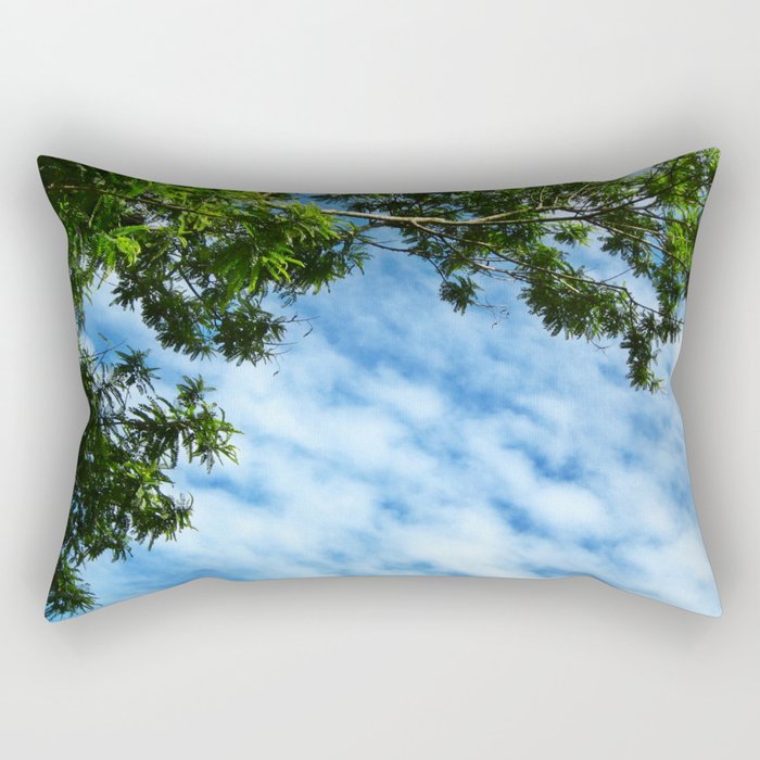 .look at the sky. Rectangular Pillow