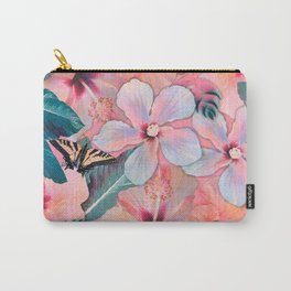 Hale Aloha Hibiscus Carry-All Pouch