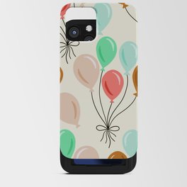 Balloon Party - Terracotta Mint iPhone Card Case