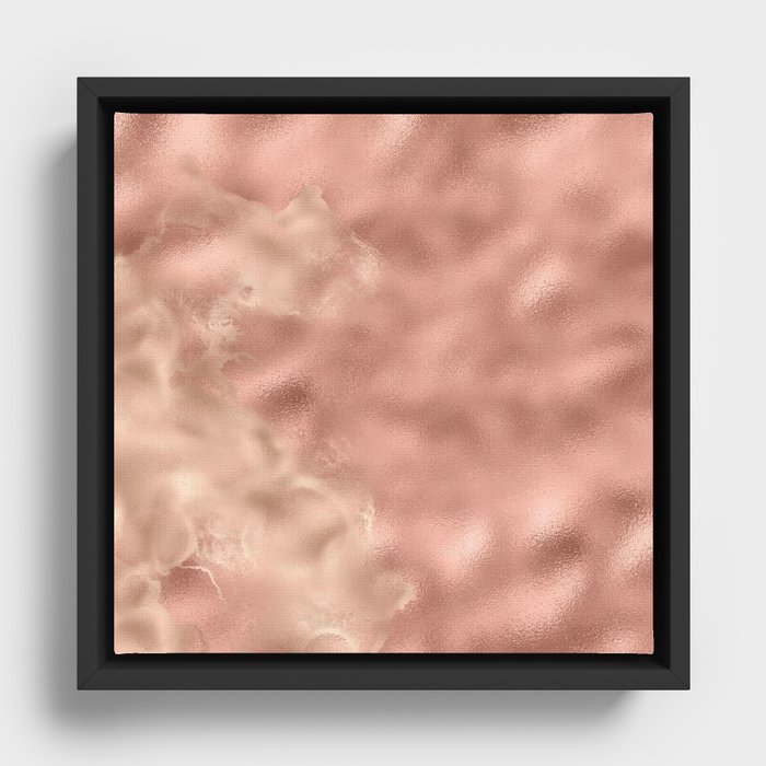 Beatiful Texture Design Framed Canvas