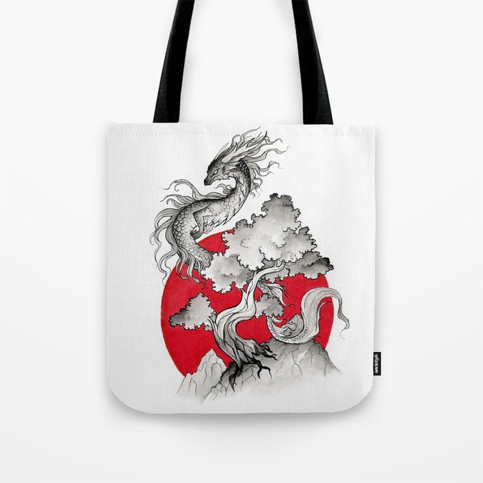 Rising dragon Tote Bag