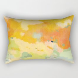 abstract spring sun Rectangular Pillow