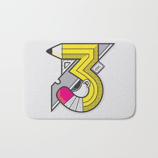 d3signer Bath Mat