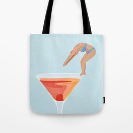 Cocktail Dip Tote Bag