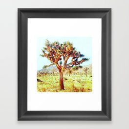 Joshua Tree VG Hills by CREYES Framed Art Print