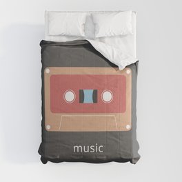 Retro Cassette Comforter