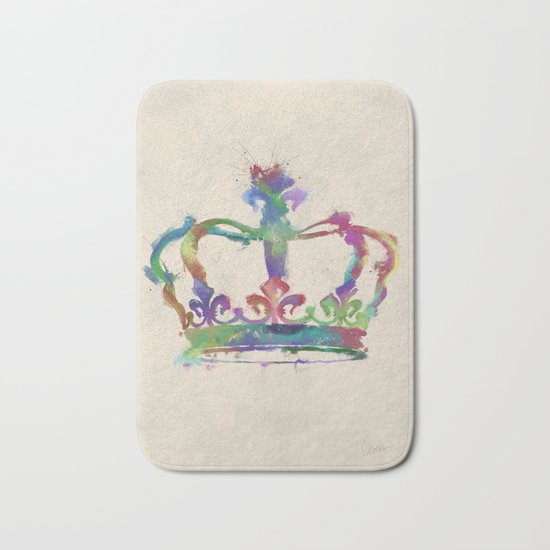 Crown Bath Mat