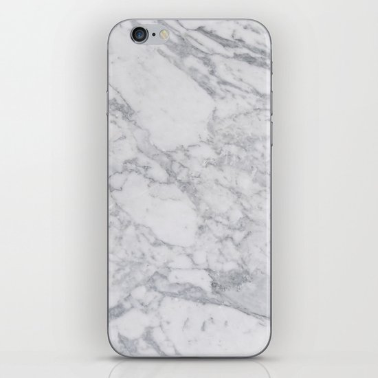 White Marble iPhone Skin